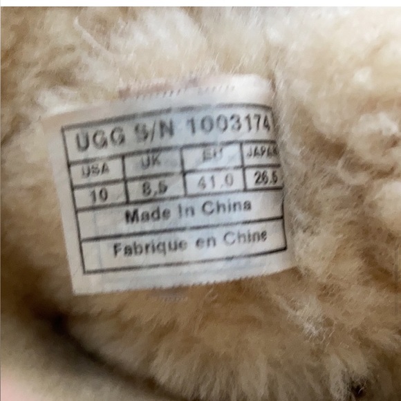 UGG Josette 1003174 Chestnut Boots. Size 10 - Picture 15 of 17